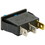 Parts Express SPST Small Rocker Switch w/Blue Illumination 12VDC