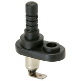 Parts Express Nickel Plated Pin Switch w/Polycarb Plunger and Rubber Boot