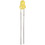 Parts Express Yellow 3mm Diffused LED