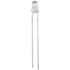 Sure Electronics Super Bright White 3mm (T1) LED 4000 mcd 10 Piece Kit with Voltage Dropping Resistors