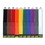Rip-Tie 1" x 6" Cable Wrap Rainbow Hook and Loop 10 pcs. H-06-010-RW