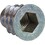 Parts Express Hex Drive M6 Barbed Body Insert Nuts 20 Pcs.