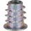 Parts Express Hex Drive M6 Barbed Body Insert Nuts 20 Pcs.