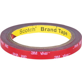 3M Double-Sided Super Strong VHB Gray Acrylic Foam Tape 10mm x 0.8mm x 3m