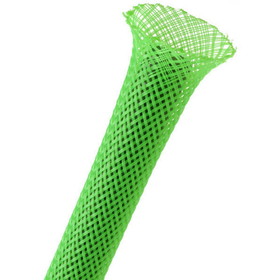 Techflex 1/4" Expandable Sleeving 25 ft. Neon Green