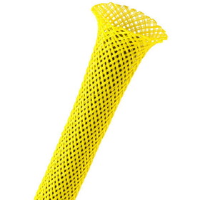 Techflex 1/2" Expandable Sleeving 25 ft. Neon Yellow