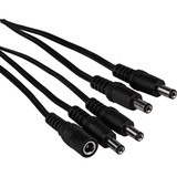 Parts Express DC Y Cable 1 Female to 4 Male 20 AWG 20