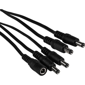 Parts Express DC Y Cable 1 Female to 4 Male 20 AWG 20"