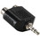 Parts Express 3.5mm Stereo Plug To Dual RCA Jack Adapter
