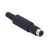 Parts Express 4 Pin Mini DIN Plug For S-Video