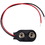 Parts Express Snap-type Battery Clip with Wire Leads for 9V Batteries & Battery Holders