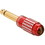 Parts Express Gold 1/4" Mono Phone Plug Red
