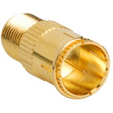 Parts Express Gold F Push-On Adapter