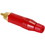 Amphenol ACPR-RED Diecast RCA Connector Red with Gold Contacts