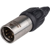 Neutrik NC5MX-TOP Heavy Duty Male 5-Pole XLR Cable Connector IP65 and UV Rated