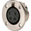Amphenol EP-4-13P 4-Pole EP Female Round Flange Chassis Connector