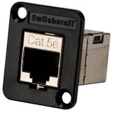 Switchcraft EHRJ45P5ES EH Series RJ45 Cat 5e Shielded Feed Through Connector