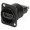 Switchcraft EHHDMI2B HDMI Feedthru EH Panel Mount Connector Black with 4-40 Screws