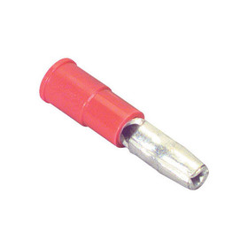 Molex 5/32" (22-18) Male Bullet Crimp Terminal Red 50 Pcs.