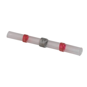 NTE 76?HISBC22 Heat Shrink Insulated Waterproof Solder Butt Connectors (22-18 AWG) Red 10-Pack