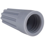 NTE 76-WN22 Twist On Wire Connector (22-14) AWG Grey with Spring Insert 10 Pcs.