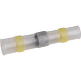 Parts Express Heat Shrink Insulated Waterproof Solder Butt Connectors (12-10 AWG) Yellow 25-Pack
