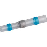 Parts Express Heat Shrink Insulated Waterproof Solder Butt Connectors (16-14 AWG) Blue 25-Pack