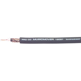 Pro Co Guitar & Instrument Cable 55% Shield 1 ft. USA
