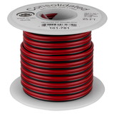 Consolidated 18 AWG 2-conductor Power Speaker Wire (Red/Black)