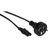 Parts Express AS/NZS 3112 2-Pole Plug to C7 Non-Polarized Figure 8 6 ft. Power Cord 18/2