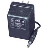 Parts Express 12V 500mA DC Power Supply AC Adapter with 2.1 x 5.5 mm Center Negative (-) Plug