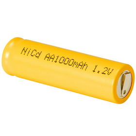 Parts Express AA NiCd Cell Battery with Tabs 1000mAh