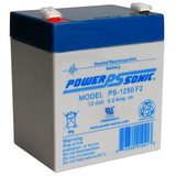 Power-Sonic PS-1250F2 Sealed Lead Acid Battery 12V 5Ah