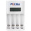 PKCELL 4-Bay AA / AAA NiMH and NiCd Battery Charger with Status Display