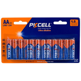 PKCELL Ultra Alkaline Battery 24-Pack