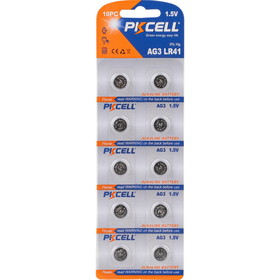 PKCELL 392 Alkaline Button Cell Battery 10-Pack