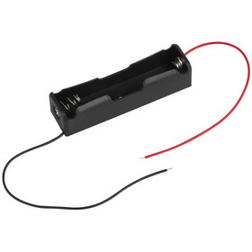 Parts Express 18650 Battery Holder with 6" Leads