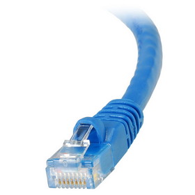 Parts Express Cat 6 Computer Network Patch Cable 550 MHz 3 ft. Blue