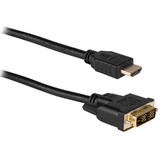 Parts Express HDMI Male to DVI-D Single Male Gold Plated Cable