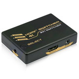 Parts Express HDMI 1.4 4K Intelligent 3-Input 1-Output Mini Switch