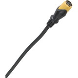Parts Express S-Video Extension Cable 6 ft. Gold Plated M-F