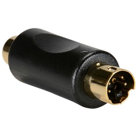 Parts Express 180-141 Parts Express RCA Jack To S-Video Plug Converter
