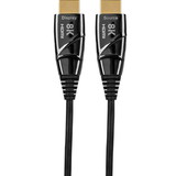 Parts Express Ultra HD AOC Fiber Optic HDMI 2.1 Cable 8K@60 Hz HDR 48 Gbps 30 ft.