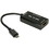 Parts Express MHL Adapter USB Micro B to HDMI with Power/Charging Input
