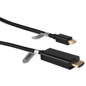 QVS Mini DisplayPort Thunderbolt to HDMI Digital Video Cable