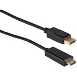 Parts Express 3 ft. DisplayPort Male to HDMI Male Cable 30 AWG