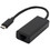 Parts Express USB Type-C 3.1 to RJ-45 Ethernet Adapter Gigabit (10/100/1000Mbps) Black