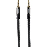 Audtek 3.5mm Stereo Male to Male Audio Cable Dual Shielded with Braided Jacket