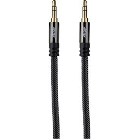 Audtek 3.5mm Stereo Male to Male Audio Cable Dual Shielded with Braided Jacket