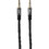 Audtek 3.5mm Stereo Male to Male Audio Cable Dual Shielded with Braided Jacket 3 ft.